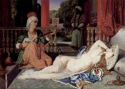 Jean Auguste Dominique Ingres Odalisque with Slave Spain oil painting artist